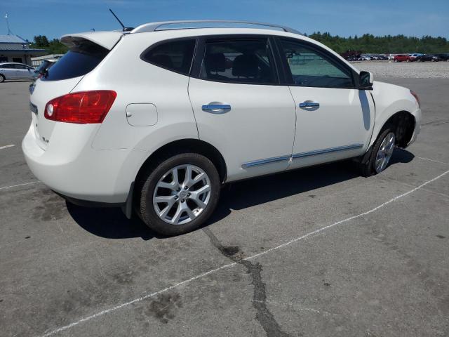 JN8AS5MV4BW271424 - 2011 NISSAN ROGUE S WHITE photo 3