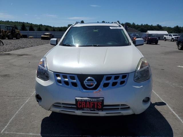 JN8AS5MV4BW271424 - 2011 NISSAN ROGUE S WHITE photo 5