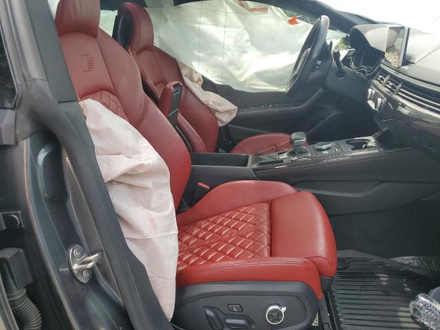 WAUC4CF56JA063988 - 2018 AUDI S5 PRESTIGE رمادي صورة 7