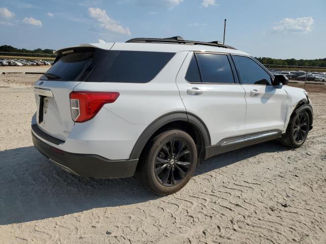 1FMSK7DH9LGB01346 - 2020 FORD EXPLORER XLT WHITE photo 3