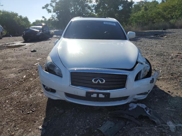 JN1BY1ARXEM320532 - 2014 INFINITI Q70 3.7 WHITE photo 5