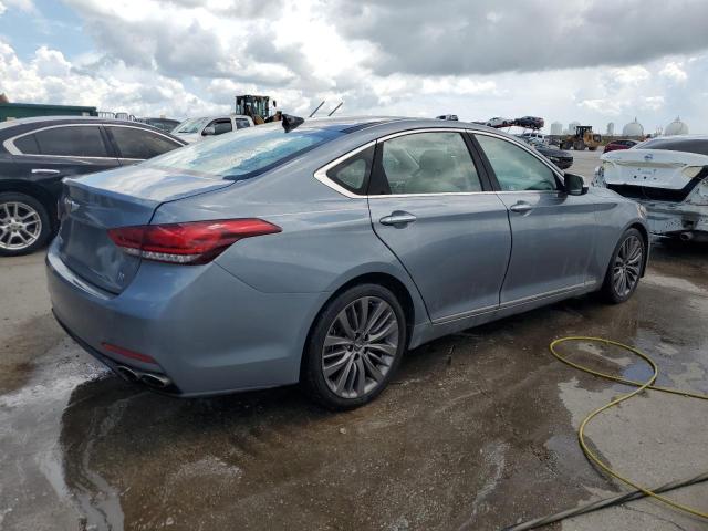 KMHGN4JF0FU025049 - 2015 HYUNDAI GENESIS 5.0L GRAY photo 3