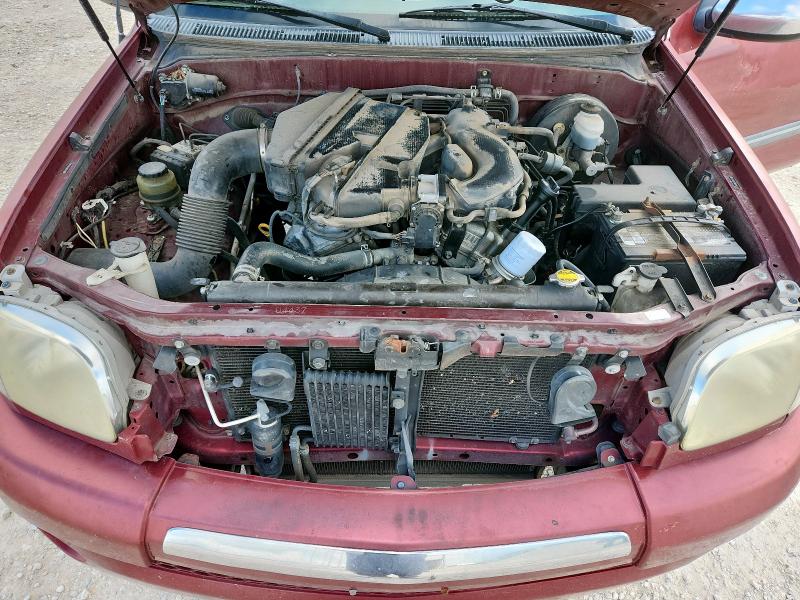 5TBRU34196S463317 - 2006 TOYOTA TUNDRA ACCESS CAB SR5 BURGUNDY photo 11