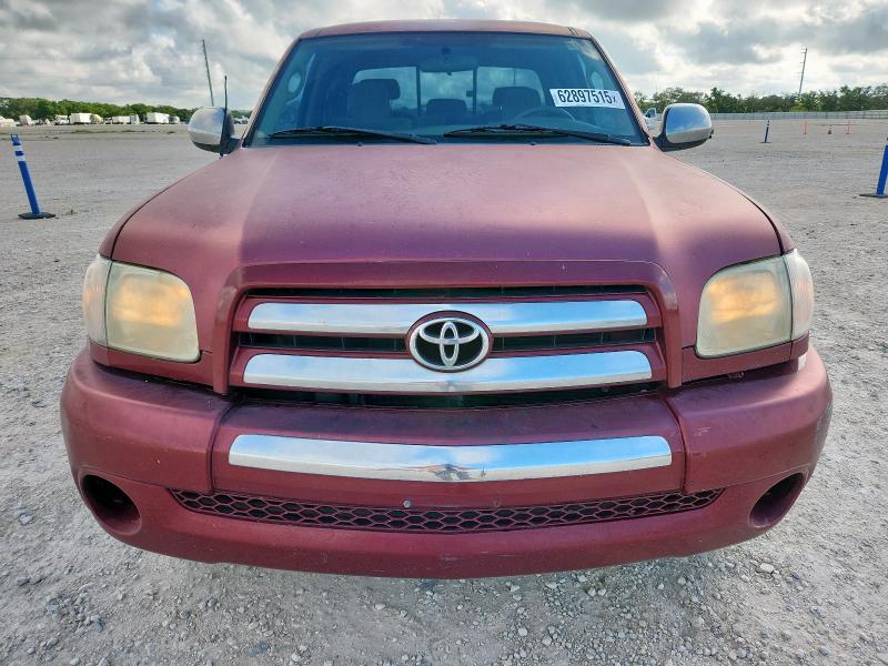 5TBRU34196S463317 - 2006 TOYOTA TUNDRA ACCESS CAB SR5 BURGUNDY photo 5