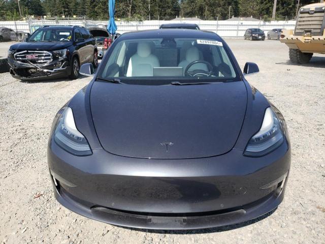 5YJ3E1EA3JF166411 - 2018 TESLA MODEL 3 CHARCOAL photo 5