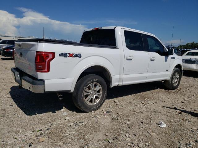 1FTEW1EP1GKD69996 - 2016 FORD F150 SUPERCREW WHITE photo 3