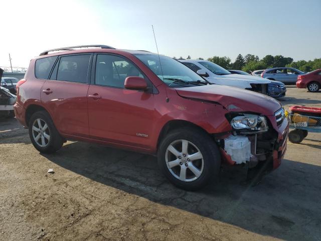 JTMBD31V286083450 - 2008 TOYOTA RAV4 LIMITED RED photo 4