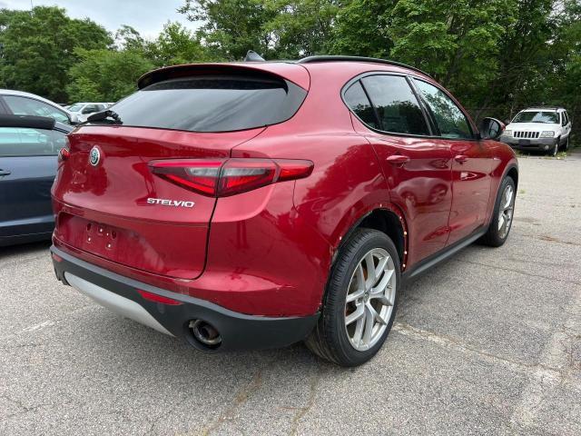 ZASFAKNN7J7B67480 - 2018 ALFA ROMEO STELVIO TI SPORT RED photo 4