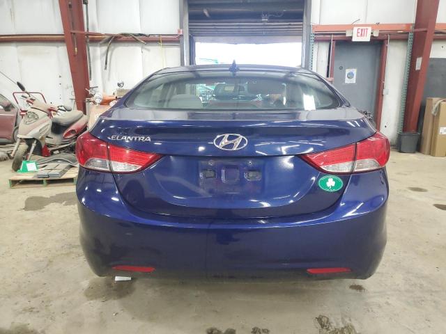 5NPDH4AE1BH041433 - 2011 HYUNDAI ELANTRA GLS BLUE photo 6