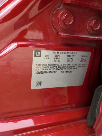 1G6DE5EG8A0129162 - 2010 CADILLAC CTS LUXURY COLLECTION 栗色 照片 12