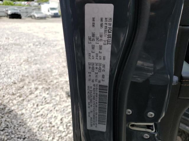 3C4NJDCBXJT349615 - 2018 JEEP COMPASS LIMITED Szary zdjęcie 13