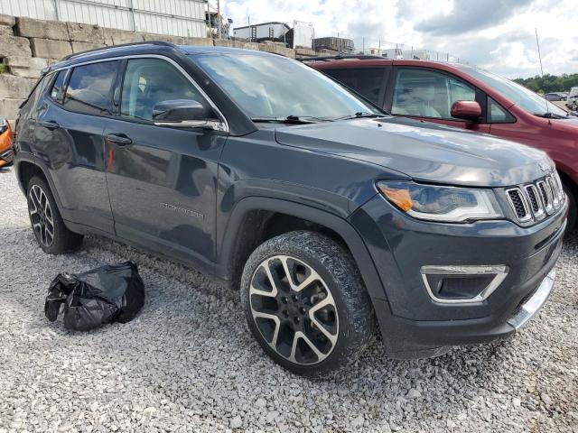 3C4NJDCBXJT349615 - 2018 JEEP COMPASS LIMITED Szary zdjęcie 4