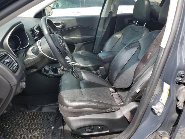 3C4NJDCBXJT349615 - 2018 JEEP COMPASS LIMITED Szary zdjęcie 7