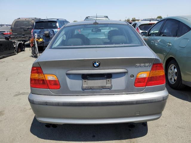 WBAAZ33444KP87813 - 2004 BMW 325 IS SULEV GRAY photo 6