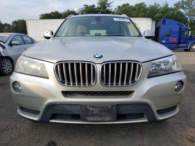 5UXWX9C59D0D05277 - 2013 BMW X3 XDRIVE28I SILVER photo 5