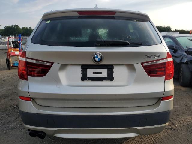 5UXWX9C59D0D05277 - 2013 BMW X3 XDRIVE28I SILVER photo 6