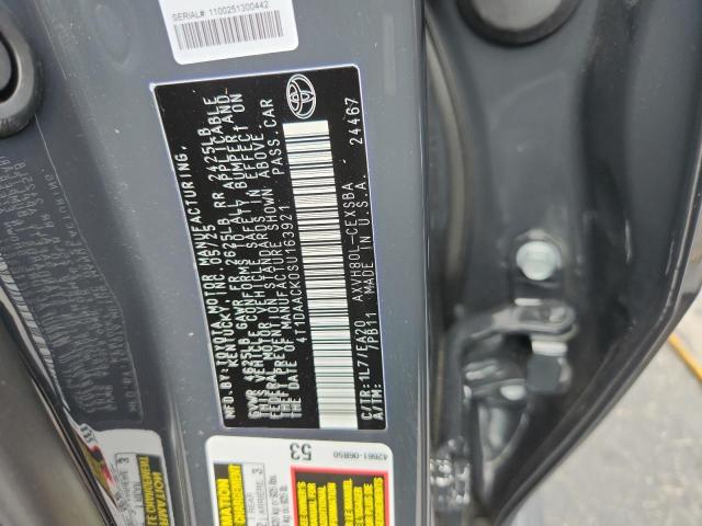 4T1DAACK0SU163921 - 2025 TOYOTA CAMRY XSE 灰色 照片 12