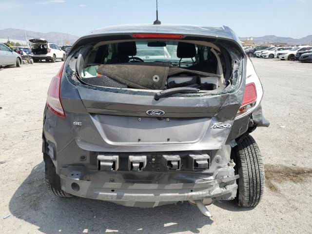 3FADP4EJ3JM130445 - 2018 FORD FIESTA SE GRAY photo 6