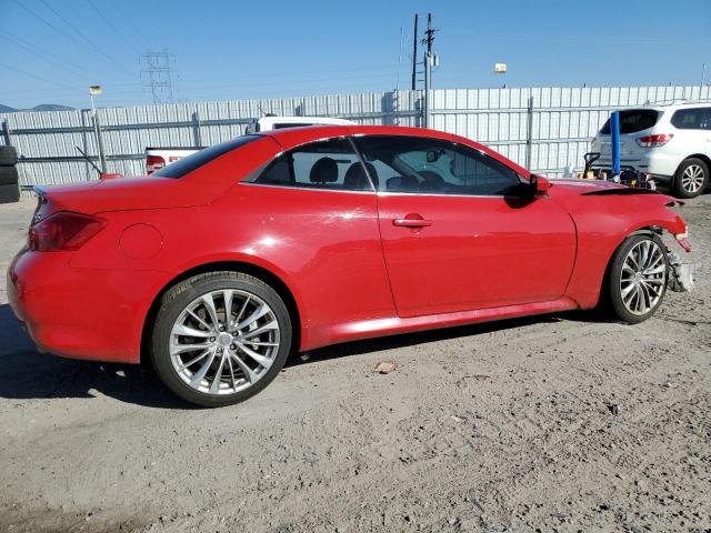 JN1CV6FEXBM950367 - 2011 INFINITI G37 BASE RED photo 3