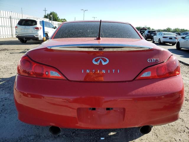 JN1CV6FEXBM950367 - 2011 INFINITI G37 BASE RED photo 6
