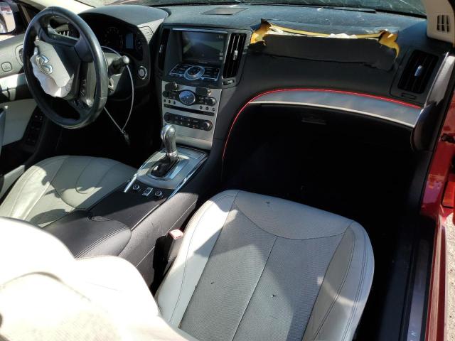 JN1CV6FEXBM950367 - 2011 INFINITI G37 BASE RED photo 8