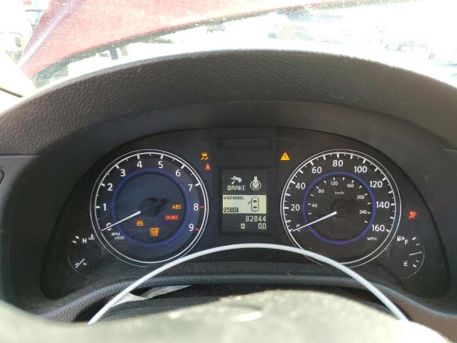 JN1CV6FEXBM950367 - 2011 INFINITI G37 BASE RED photo 9