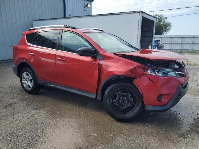 2T3ZFREV6EW088005 - 2014 TOYOTA RAV4 LE RED photo 4