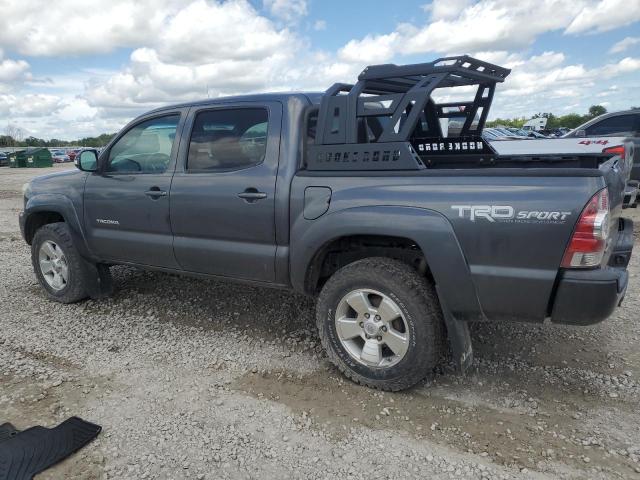 3TMLU4EN5FM197766 - 2015 TOYOTA TACOMA DOUBLE CAB GRAY photo 2