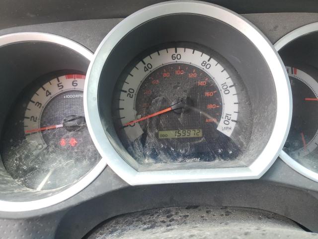 3TMLU4EN5FM197766 - 2015 TOYOTA TACOMA DOUBLE CAB GRAY photo 9