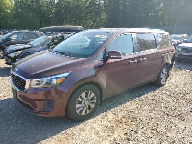 2018 KIA SEDONA LX, 