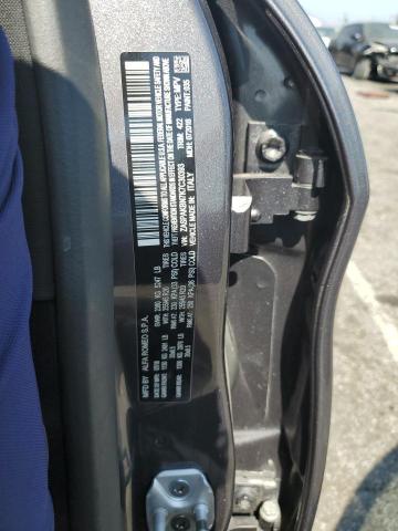 ZASPAKBN7K7C30393 - 2019 ALFA ROMEO STELVIO TI ნაცრისფერი ფოტო 12