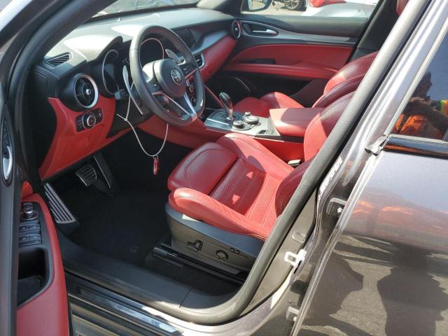 ZASPAKBN7K7C30393 - 2019 ALFA ROMEO STELVIO TI ნაცრისფერი ფოტო 7