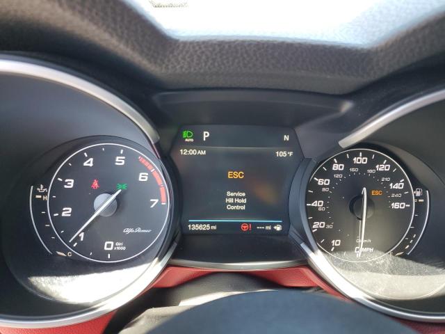 ZASPAKBN7K7C30393 - 2019 ALFA ROMEO STELVIO TI ნაცრისფერი ფოტო 9