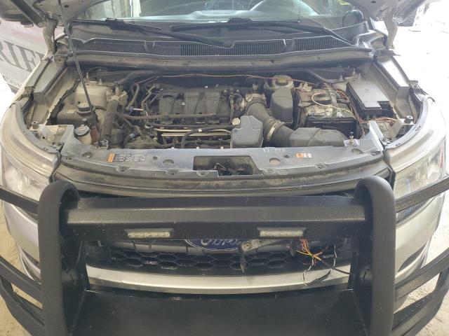 1FM5K8ARXHGB71848 - 2017 FORD EXPLORER POLICE INTERCEPTOR 银色 照片 12