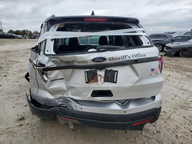 1FM5K8ARXHGB71848 - 2017 FORD EXPLORER POLICE INTERCEPTOR 银色 照片 6