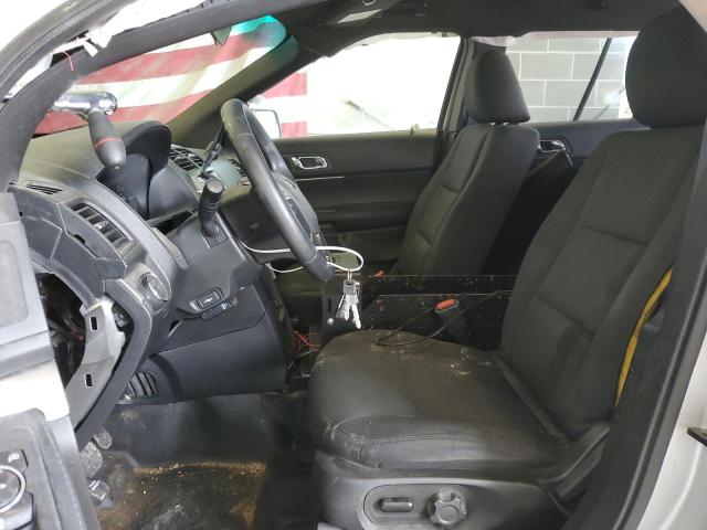 1FM5K8ARXHGB71848 - 2017 FORD EXPLORER POLICE INTERCEPTOR 银色 照片 7