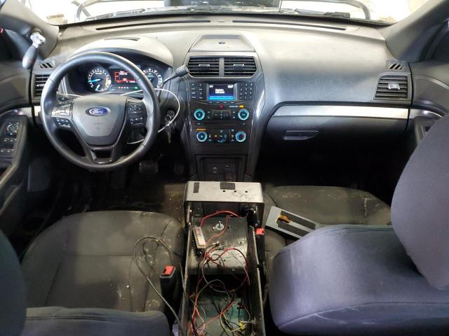 1FM5K8ARXHGB71848 - 2017 FORD EXPLORER POLICE INTERCEPTOR 银色 照片 8