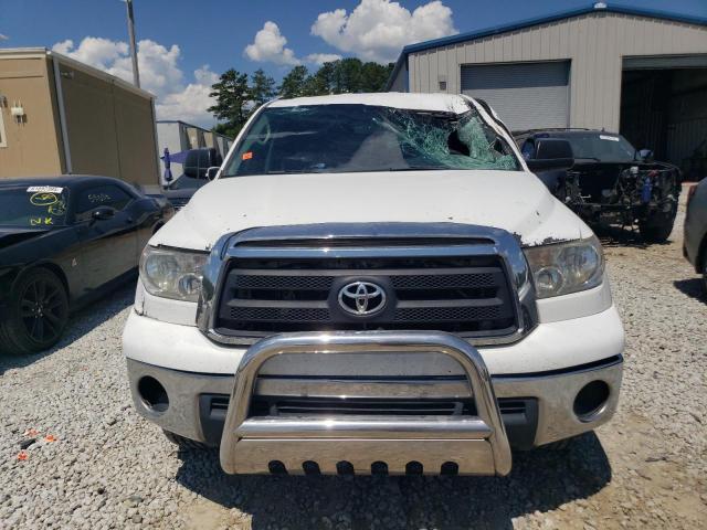 5TFRY5F17BX115444 - 2011 TOYOTA TUNDRA DOUBLE CAB SR5 WHITE photo 5