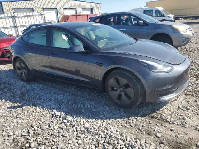 5YJ3E1EB0MF037233 - 2021 TESLA MODEL 3 灰色 照片 4