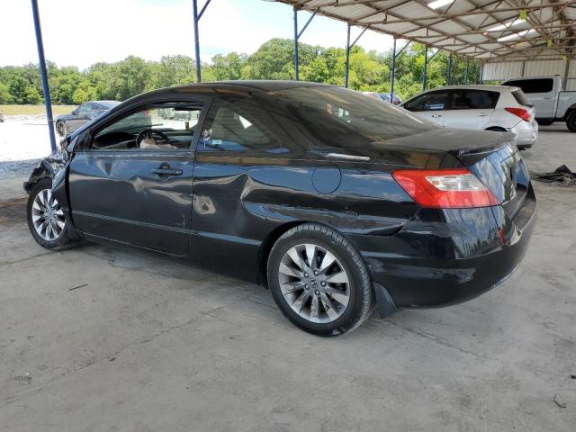 2HGFG12979H526465 - 2009 HONDA CIVIC EXL BLACK photo 2