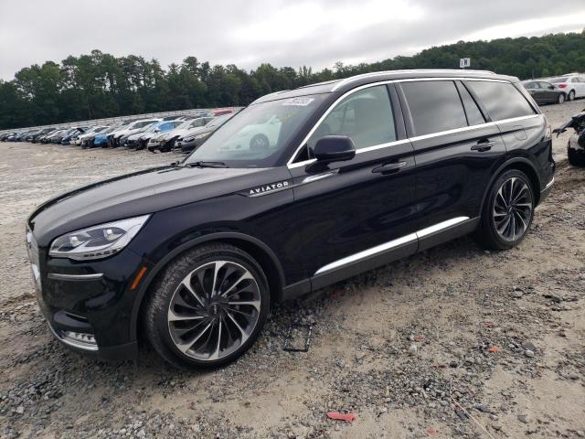 5LM5J7XC4MGL04983 - 2021 LINCOLN AVIATOR RESERVE BLACK photo 1
