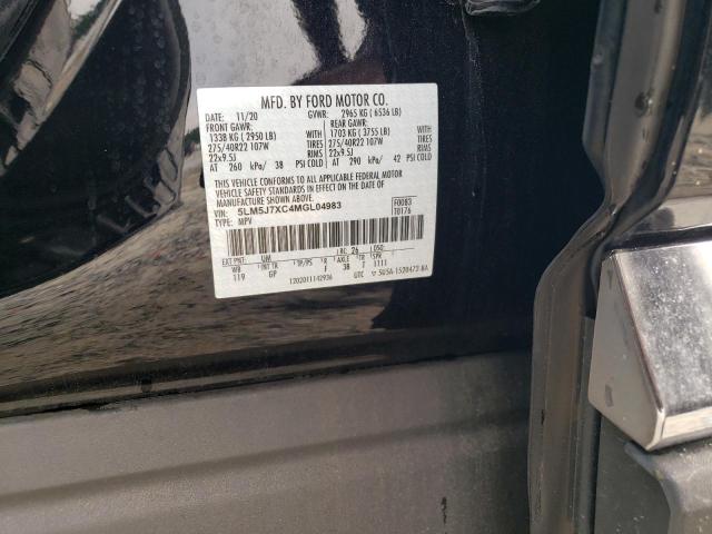 5LM5J7XC4MGL04983 - 2021 LINCOLN AVIATOR RESERVE BLACK photo 13