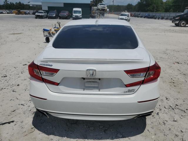 1HGCV2F34KA022707 - 2019 HONDA ACCORD SPORT Blanc photo 6