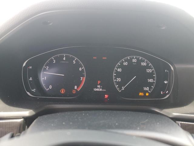 1HGCV2F34KA022707 - 2019 HONDA ACCORD SPORT Blanc photo 9