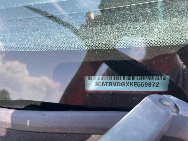 3C6TRVDGXKE559872 - 2019 RAM PROMASTER 2500 HIGH RED photo 10