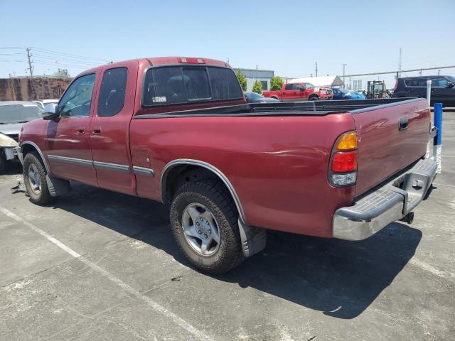 5TBRT341XYS073171 - 2000 TOYOTA TUNDRA ACCESS CAB 红色 照片 2