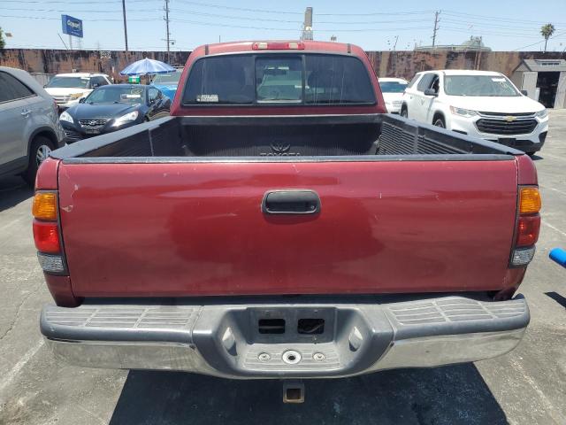 5TBRT341XYS073171 - 2000 TOYOTA TUNDRA ACCESS CAB 红色 照片 6