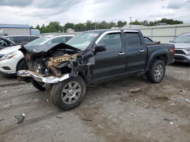 1GCHTDFE3C8128419 - 2012 CHEVROLET COLORADO LT BLACK photo 1