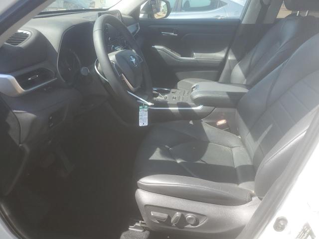 5TDGZRBH8NS592604 - 2022 TOYOTA HIGHLANDER XLE WHITE photo 7