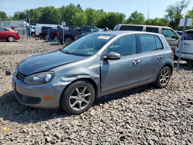 WVWDB7AJ9CW221058 - 2012 VOLKSWAGEN GOLF GRAY photo 1